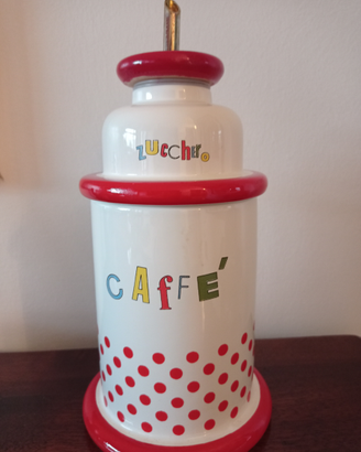 Barattolo caffè e zucchero