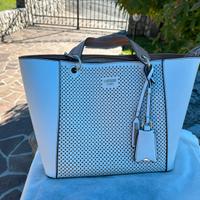 Borsa a mano/spalla bianca GUESS