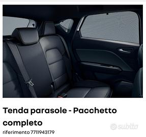 Tendine parasole kit completo Renault Captur