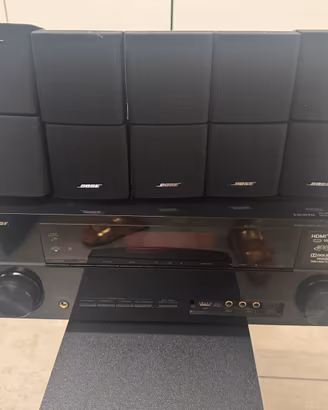 Impianto Home Theater Bose+Amplificatore Pioneer
