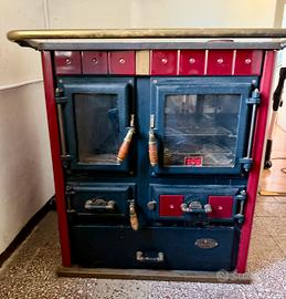 TERMOSTUFA MINI JOANNA 6KW ACCIAIO GHISA CERAMICA