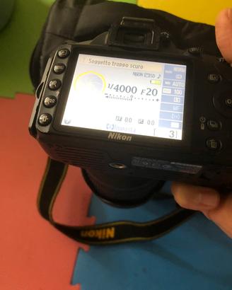 Macchina fotografica Nikon d3200