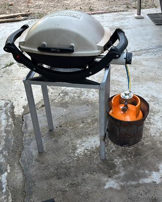 Barbecue a gas Weber Q