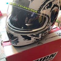 Casco integrale nolan n63 sketch metal/white tg M