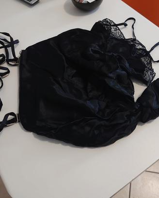 MM6 Maison Margiela – Satin & Lace Pouch Bag (Runw