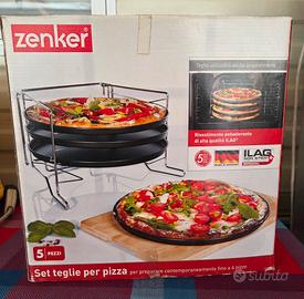 Set teglie per pizza 