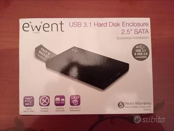 Case esterno Ewent NUOVO per Hard disk SATA 2.5" u
