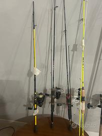 Canne da pesca spinning