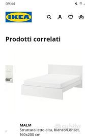 Letto MALM ilkea 160 x 200