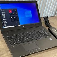 HP ZBook 15 G3 Workstation i7-6700HQ 32GB RAM 512G