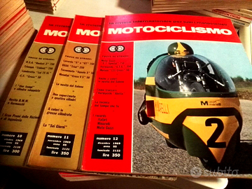 MOTOCICLISMO RIVISTE SINGOLE A PARTIRE DAL 1962