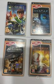 Lotto 4 videogiochi PSP