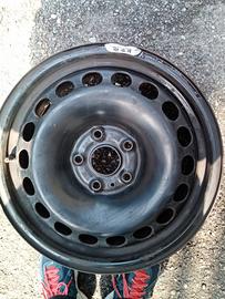 4 cerchioni in ferro 61/2Jx10H2 ET42 x VW