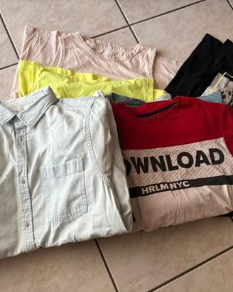 Abbigliamento estivo  e non bambino 170/176cm