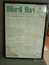 Biliardo Mari  anni 70