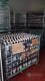 Stock vino Rosso e Bianco fermo 2018