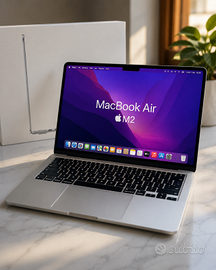 MacBook Air M2 13,6” 8/256 Perfetto + Box Original