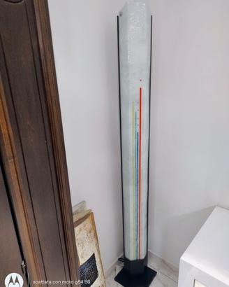 Lampada da terra in vetro di murano