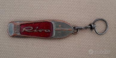 Raro Portachiavi Vintage RIVA Originale anni 80/90