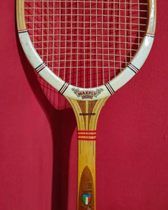 Racchetta da Tennis Vintage Dunlop Maxply + Borsa