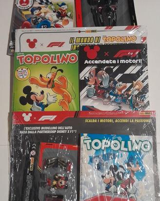 TOPOLINO 3692-3693-3694 +ALBO+AUTO F1+TopoManager