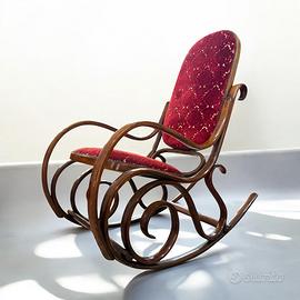 Poltrona a dondolo thonet