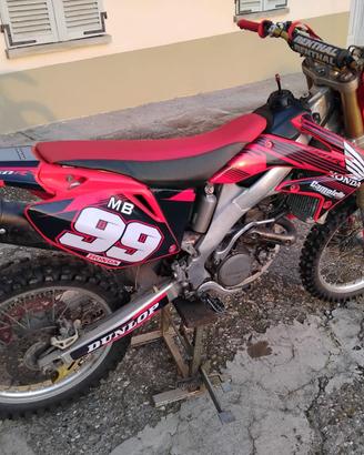 HONDA CRF CROSS 250 4 TEMPI