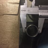 Anello uomo Bulgari 18 k con diamantini 16 gr oro