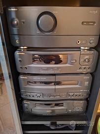 Stereo Technics + 2 altoparlanti casse 