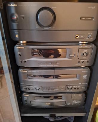 Stereo Technics + 2 altoparlanti casse 
