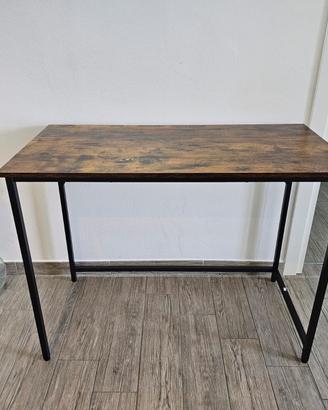 Scrivania Industrial Legno metallo Come Nuova