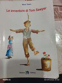 libro di narrativa le avventure di Tom sawyer