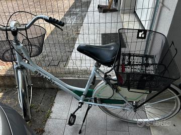 Bici con frenocontropedale