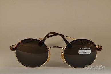 Occhiali vintage EMPORIO ARMANI round 1990 nuovi