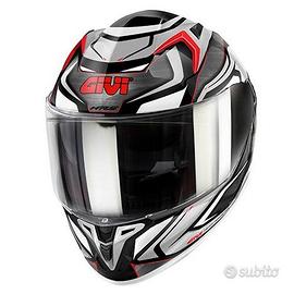 CASCO INTEGRALE MOTO GIVI 50.9 ATOMIC ROSSO LUCIDO