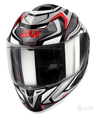 CASCO INTEGRALE MOTO GIVI 50.9 ATOMIC ROSSO LUCIDO