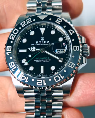 Rolex Gmt Bruce Wayne jubilee 126710GRNR new 2026