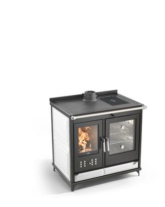 CUCINA A LEGNA BIANCA