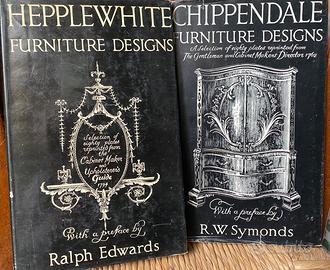 Libri su mobili in stile Chippendale e Hepplewhite