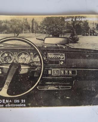 Libretto Citroen DS