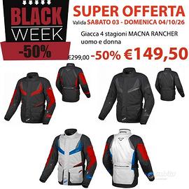 GIACCA 4 STAGIONI MOTO SCOOTER MACNA UOMO DONNA