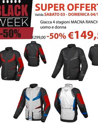 GIACCA 4 STAGIONI MOTO SCOOTER MACNA UOMO DONNA