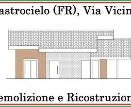 Rustico con terreno "progetto approvato"