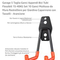 Ganci da muro - set 10 pz