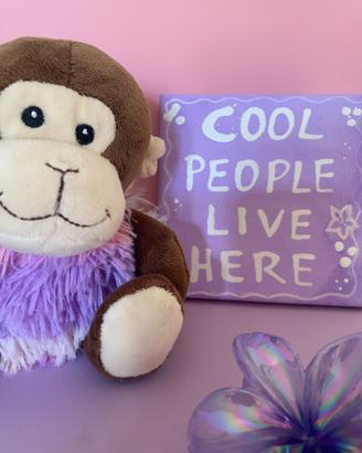 🎨Tela "Cool People Live Here" 😎