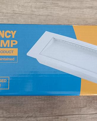 Lampada di Emergenza LED incasso o parete
