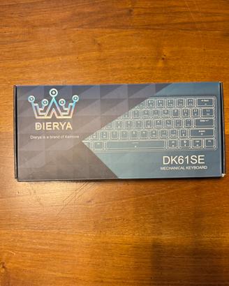 Tastiera Meccanica Gaming 60% Dierya DK61SE