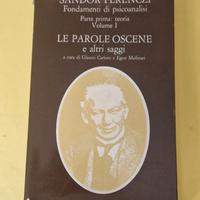 Libro Sandor Ferenczi Fondamenti di Psicoanalisi