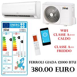 condizionatore FERROLI GIADA 12000 BTU