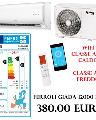 condizionatore FERROLI GIADA 12000 BTU